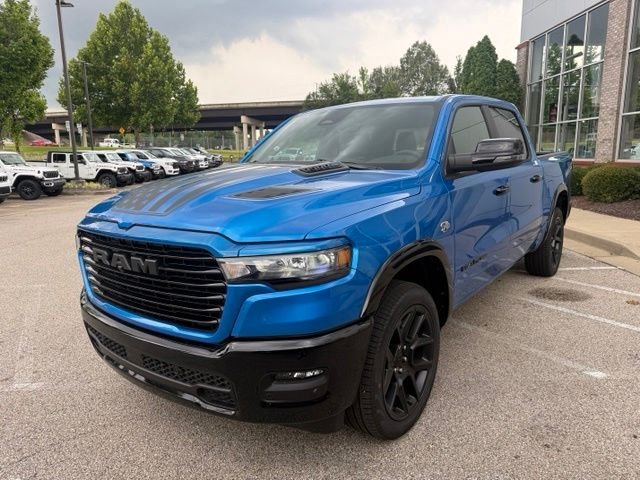 New 2026 Hydro Blue Pearl-Coat Exterior Paint RAM Laramie image 2