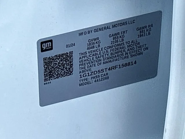 Used 2024 White Chevrolet LT image 30