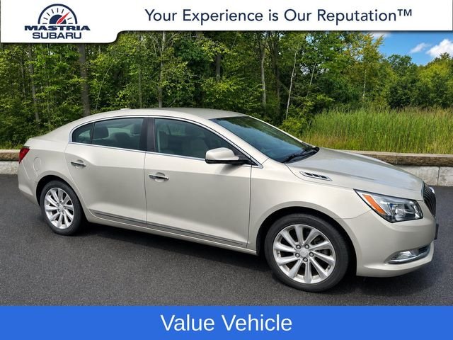 Used 2015 Champagne Silver Metallic Buick Leather Group image 1