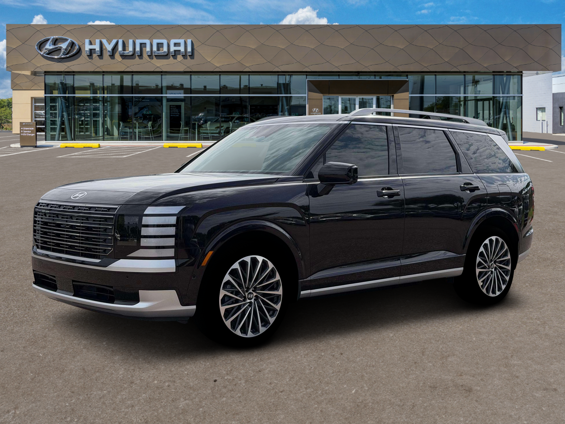 New 2026 Galaxy Maroon Pearl Hyundai Calligraphy image 2