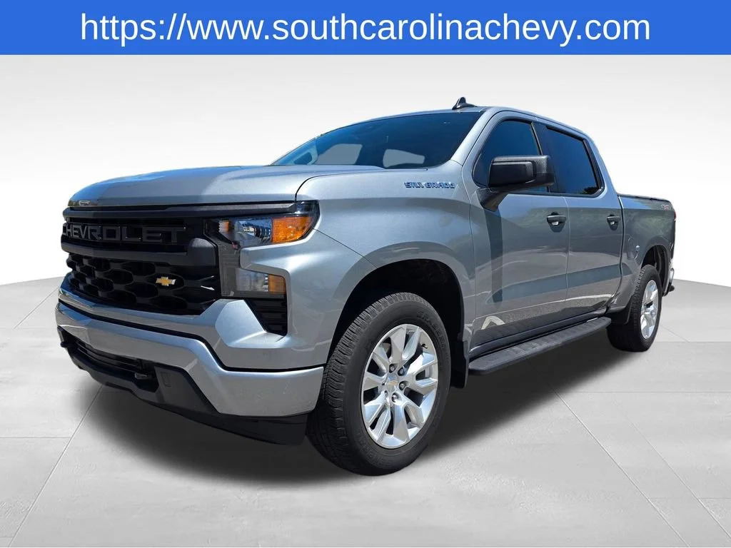 Used 2024 Sterling Gray Metallic Chevrolet Custom image 35