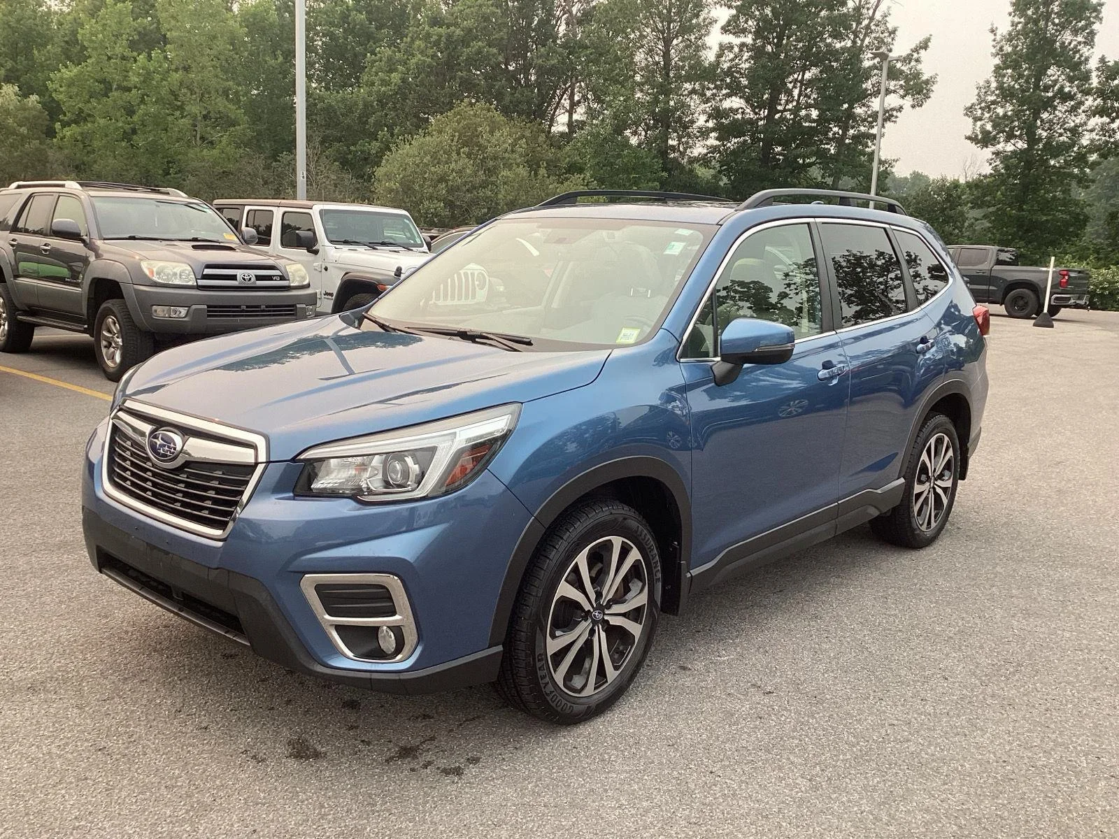 Used 2020 Horizon Blue Pearl Subaru Limited image 17