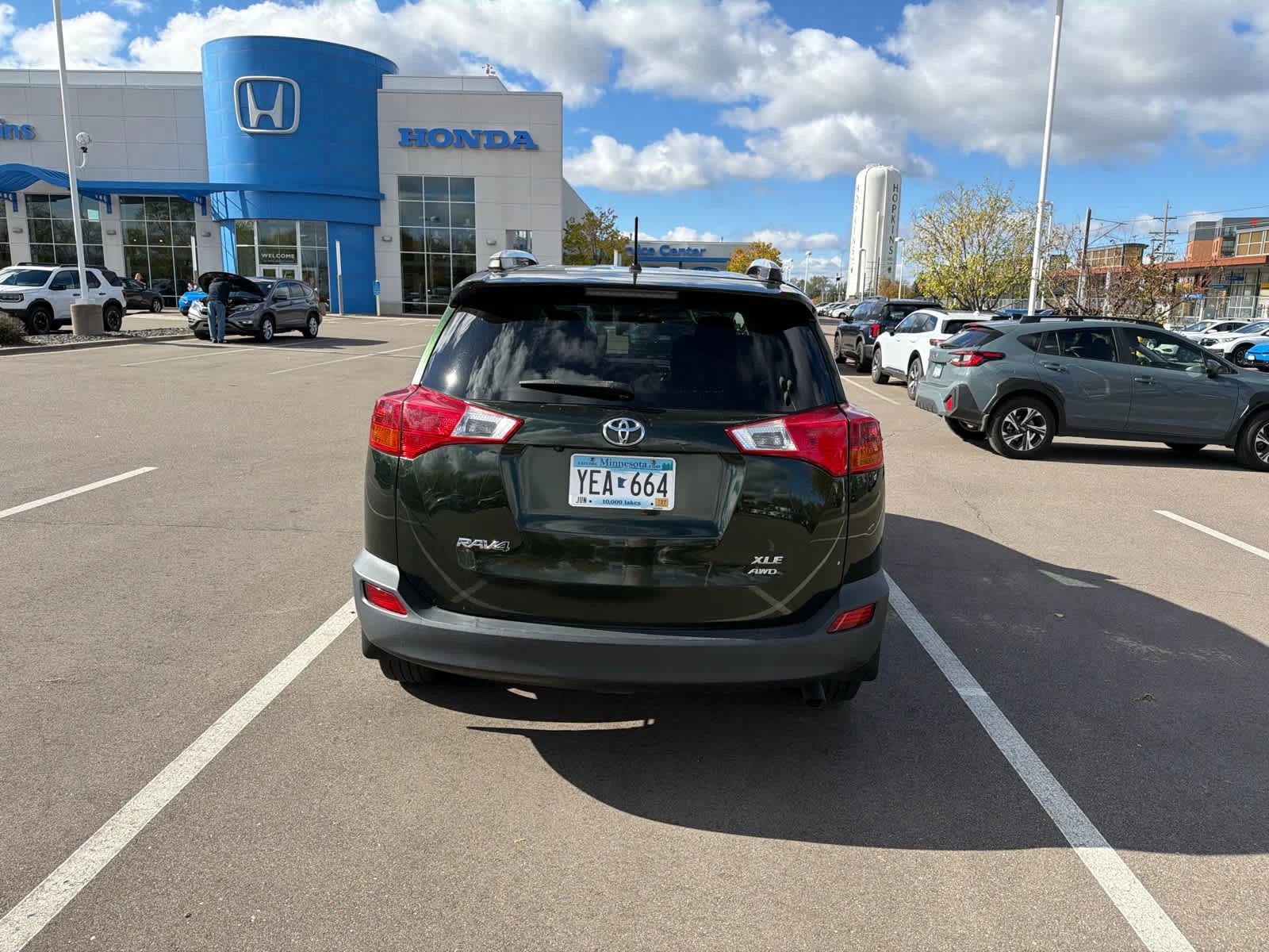 Used 2013 Spruce Mica Toyota XLE image 6
