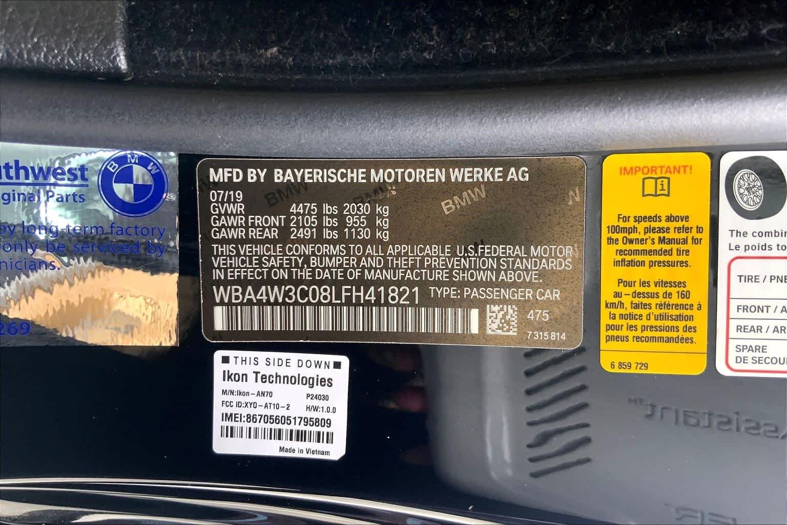 Used 2020 Black Sapphire Metallic BMW 430i image 29
