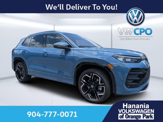 Certified Used 2025 Blue Volkswagen 2.0T SEL R-Line image 1