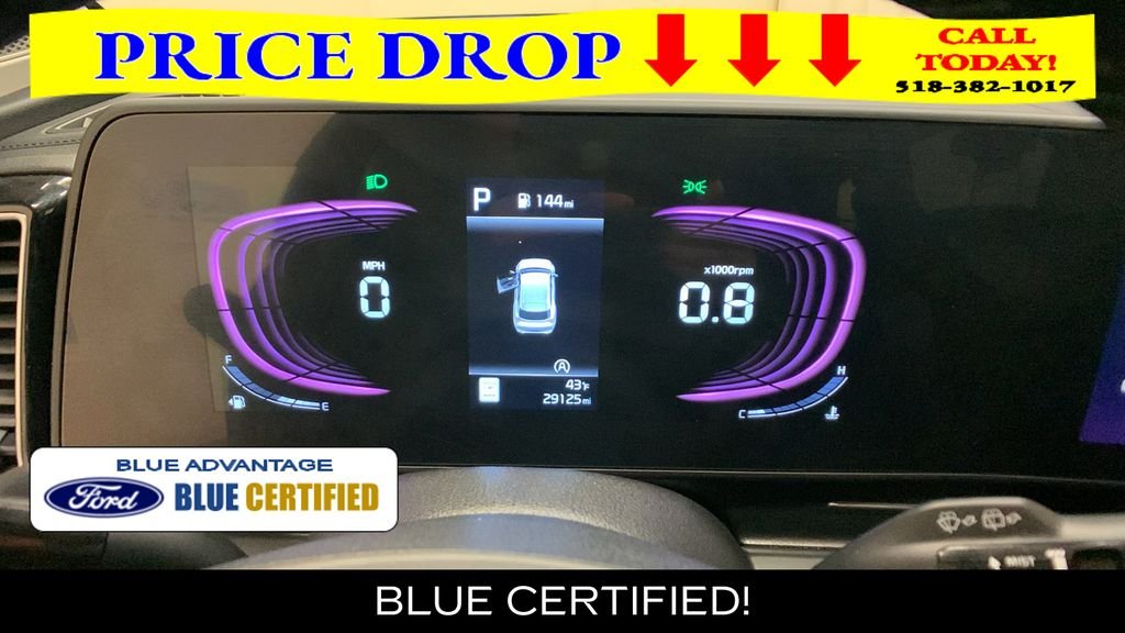 Certified Used 2025 Sapphire Blue Kia EX image 31