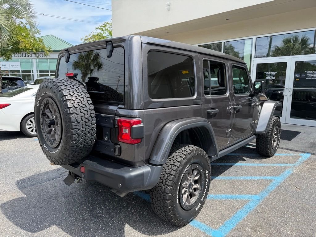 Used 2021 Gray Jeep Unlimited Rubicon 392 image 5