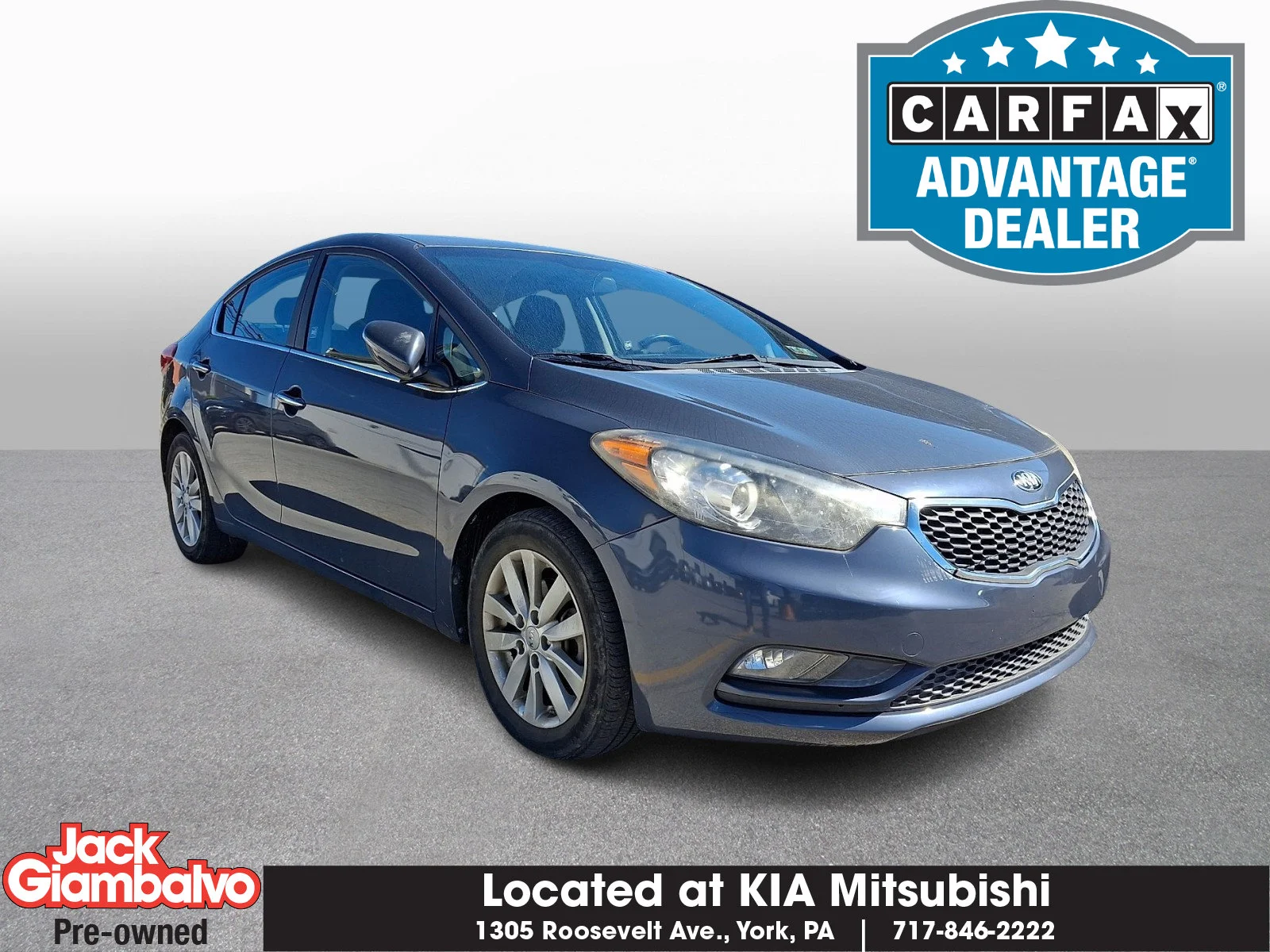 Used 2015 Blue Kia EX image 1