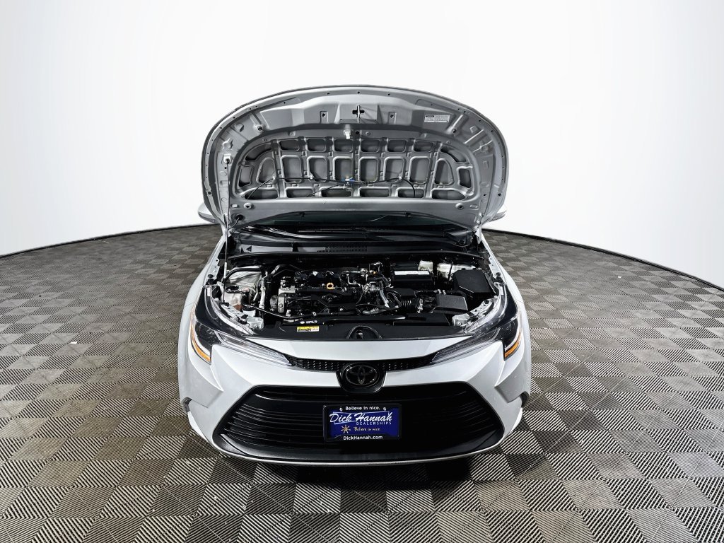 Used 2025 Classic Silver Metallic Toyota LE image 21
