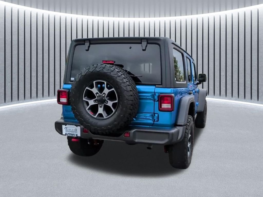 Used 2023 Blue Jeep Rubicon image 10