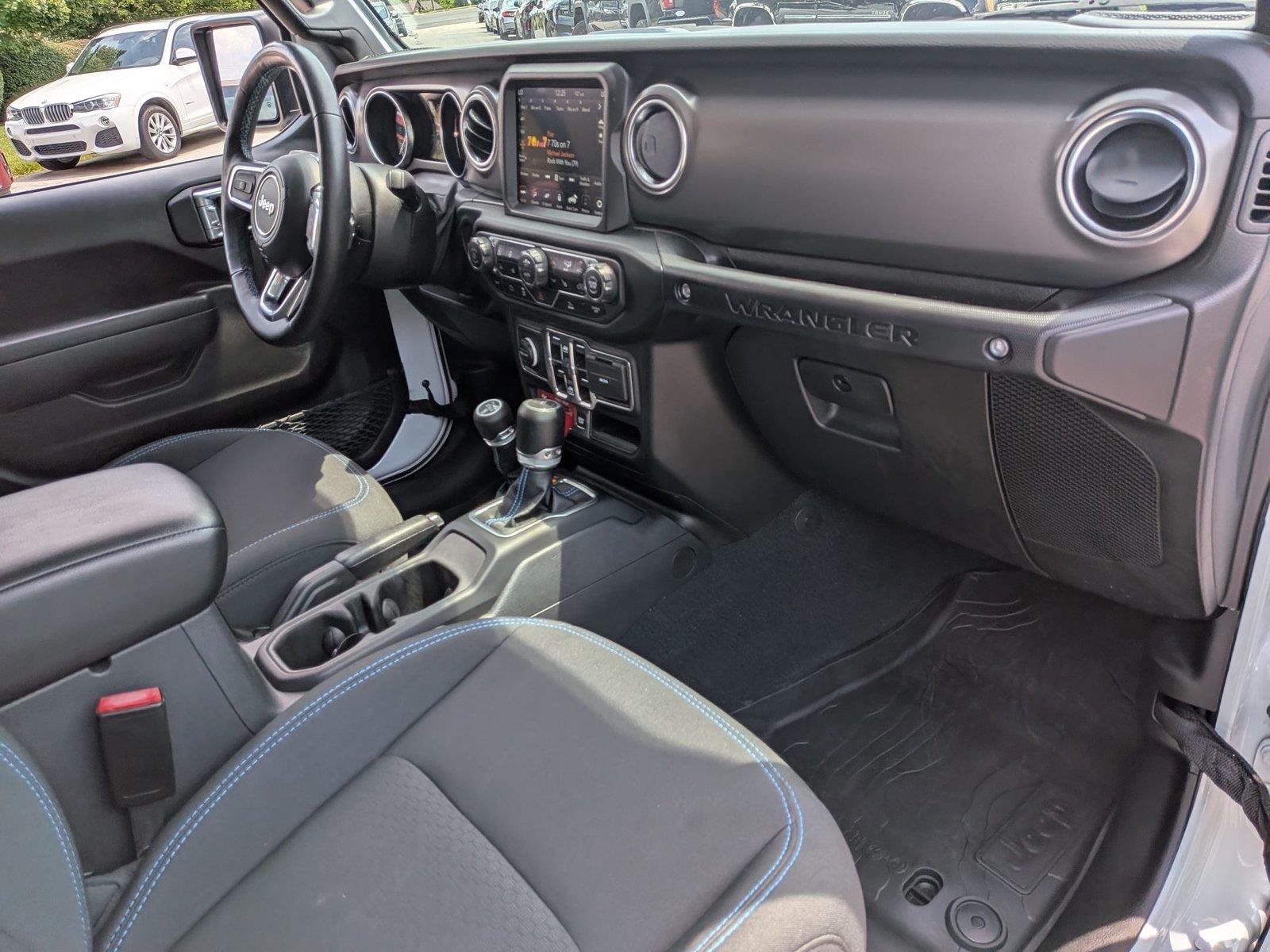 Used 2023 Bright White Clearcoat Jeep Rubicon image 36