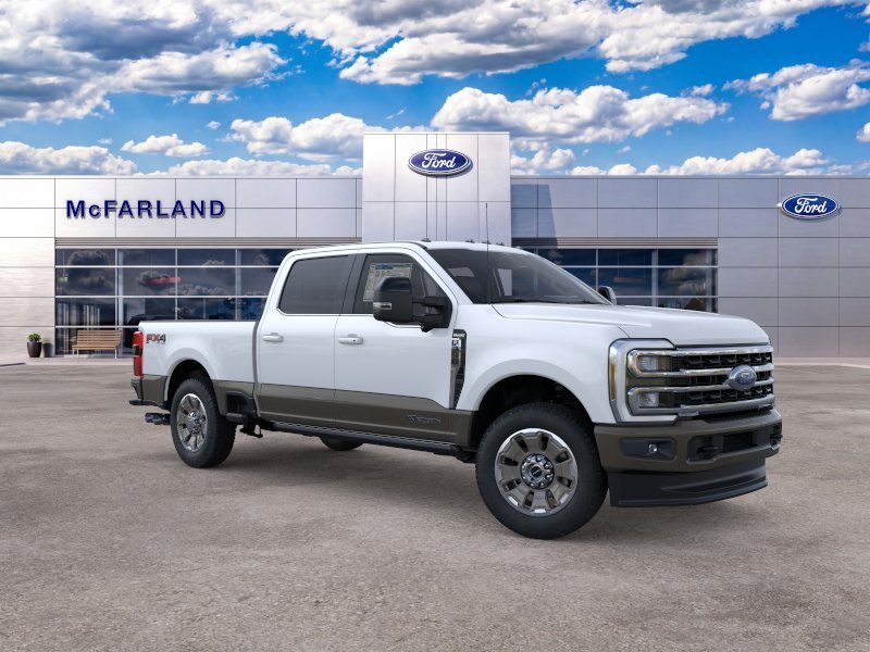 New 2026 Star White Metallic Tri-Coat Ford F-350® King Ranch® image 32