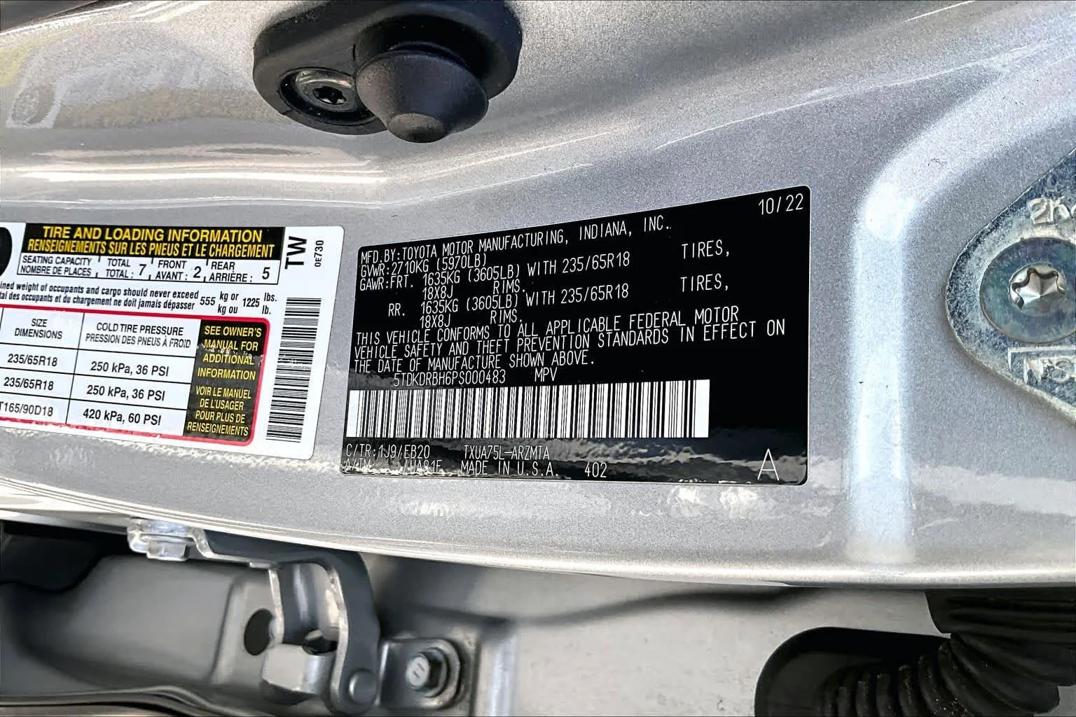 Used 2023 Celestial Silver Metallic Toyota XLE image 37