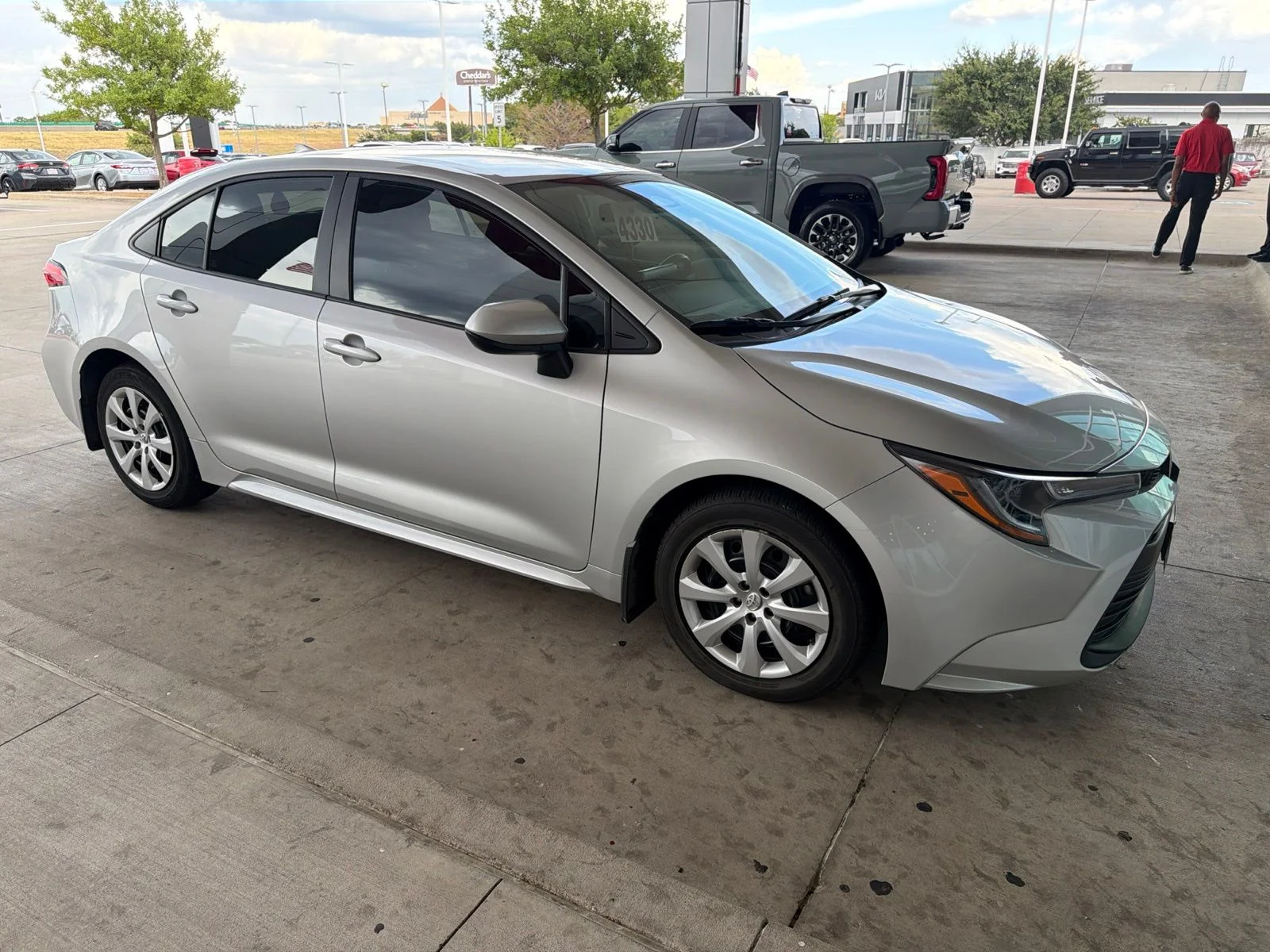 Used 2025 Silver Toyota LE image 20