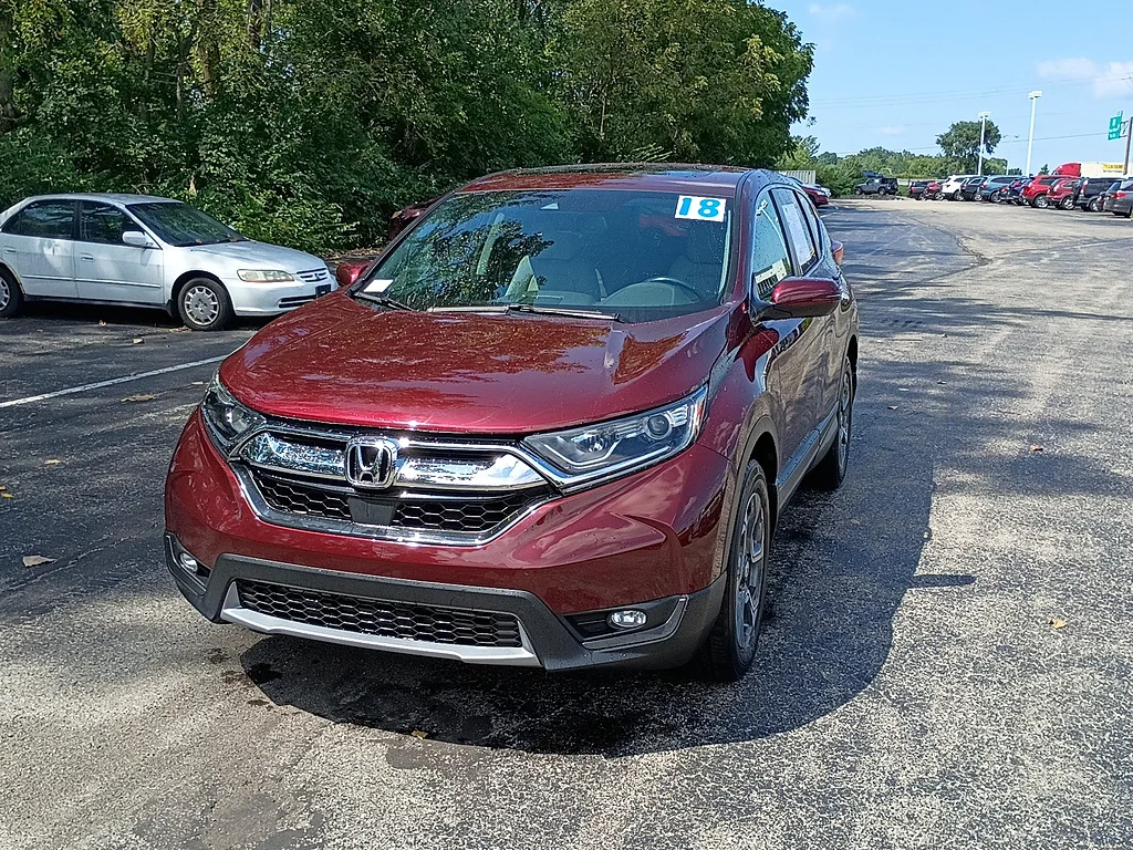Certified Used 2018 RED Honda EX-L image 7