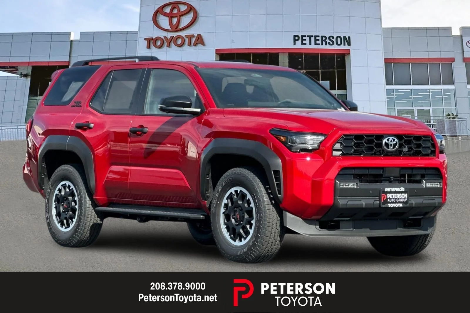 New 2026 Red Toyota TRD Off-Road Premium image 1