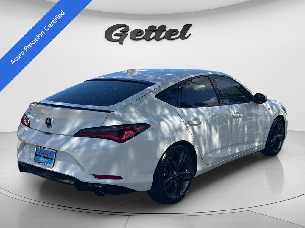 Certified Used 2023 Platinum White Pearl Acura A-SPEC image 6