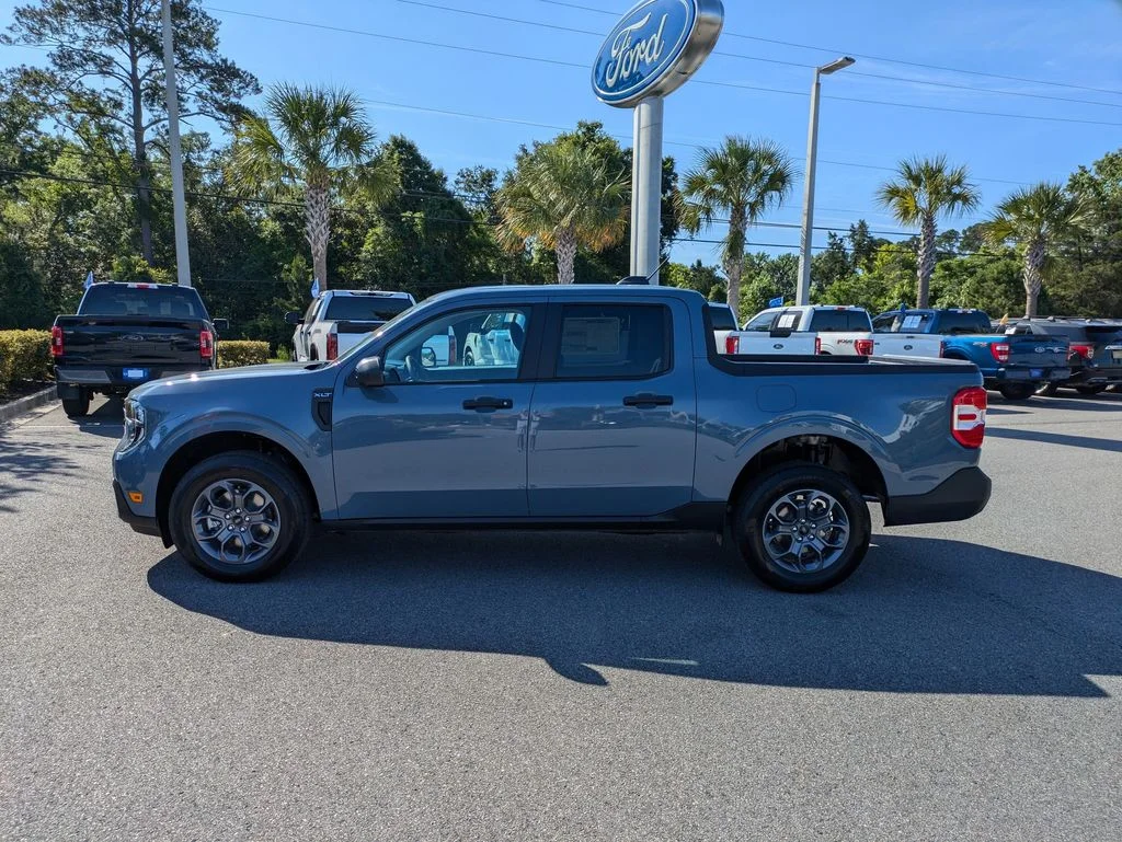 New 2026 Azure Gray Metallic Tri-Coat Ford XLT image 7