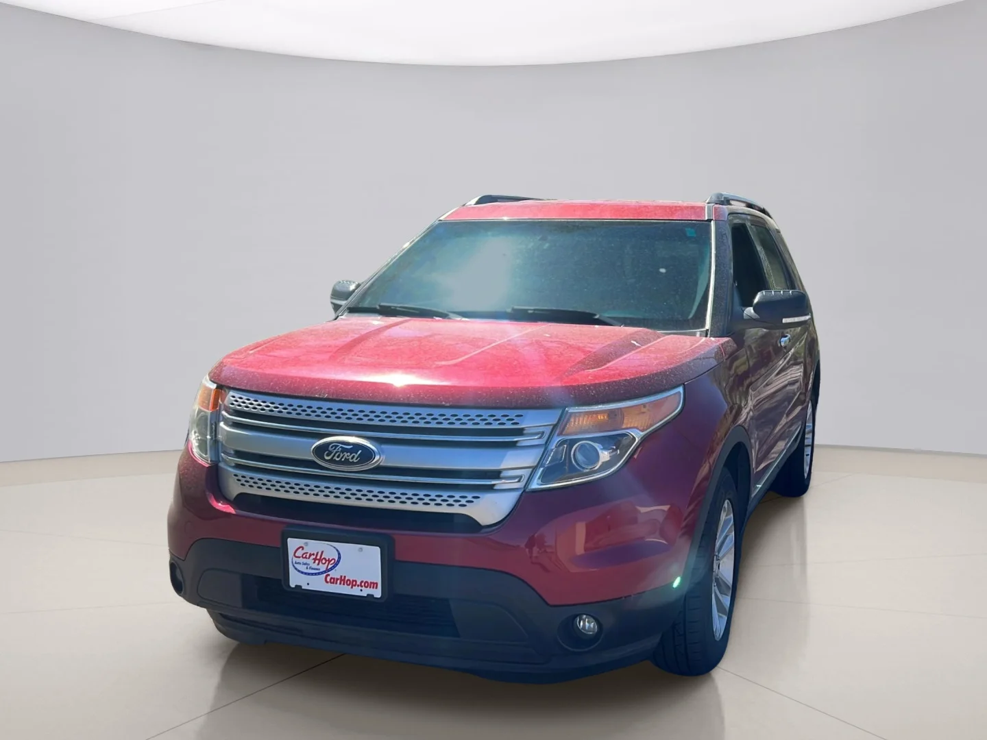 Used 2014 Red Ford XLT 4WD image 9