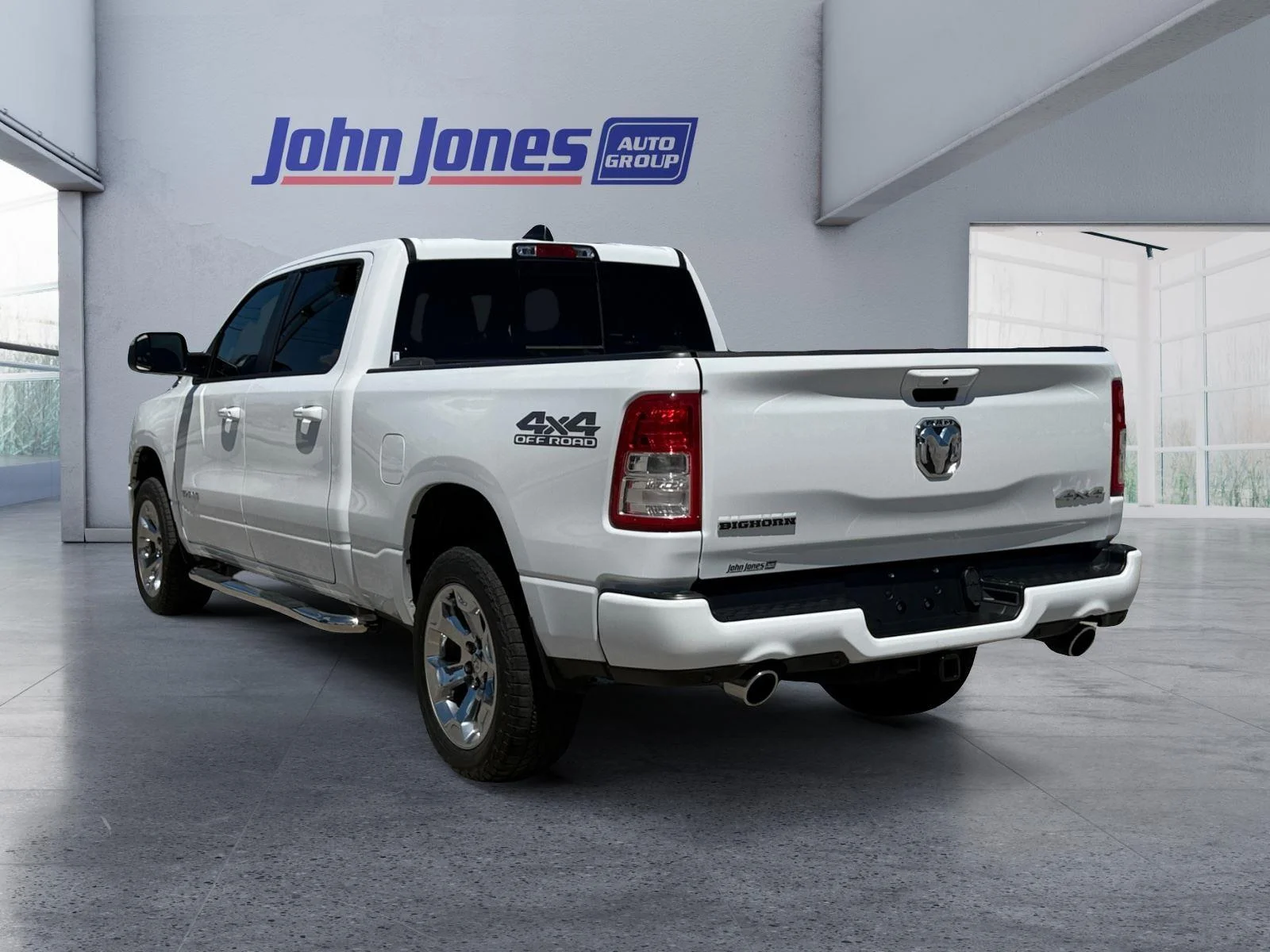 Used 2024 WHITE RAM BIG HORN 4X4 CREW CAB 6