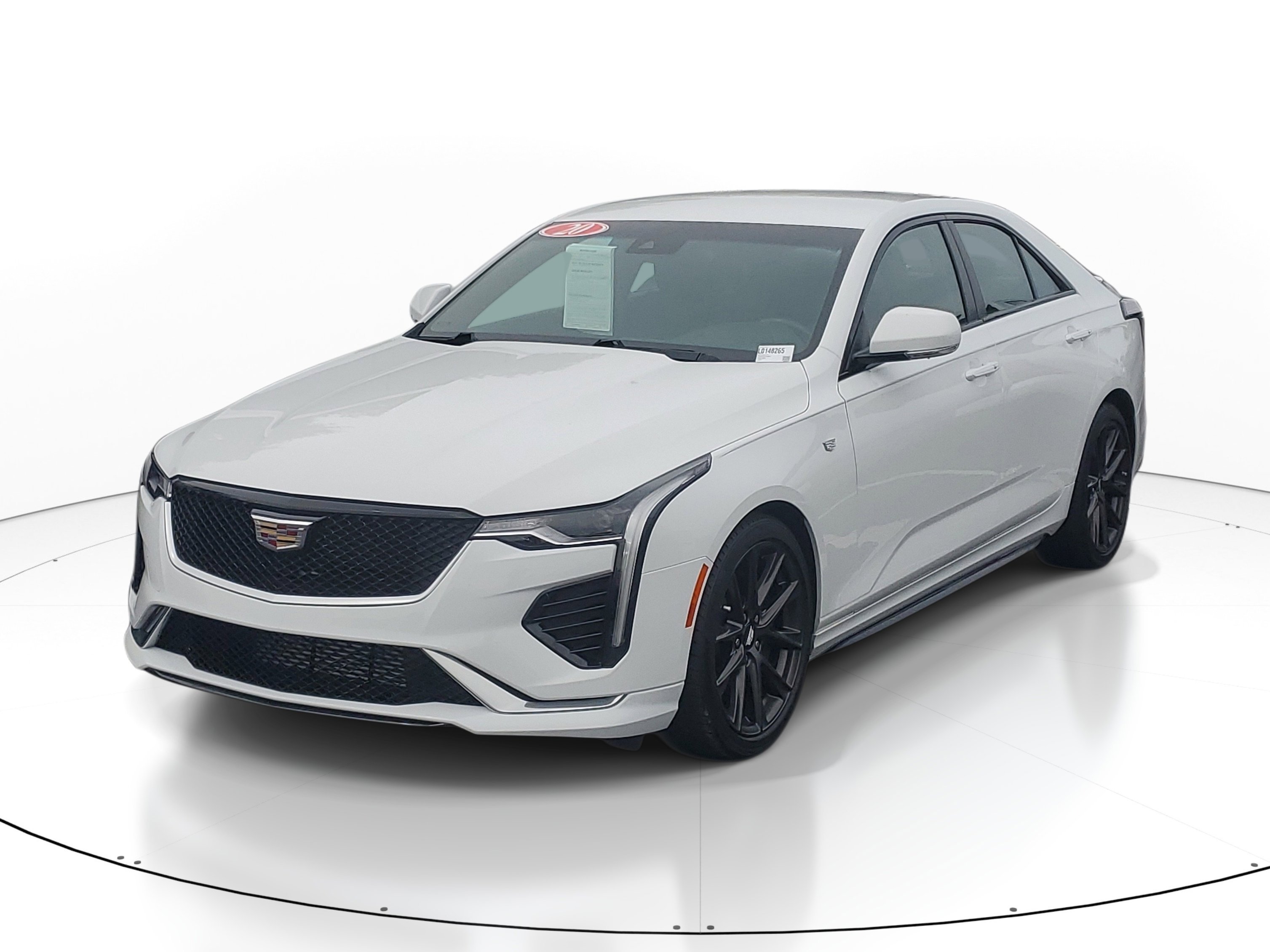 Used 2020 Summit White Cadillac Sport image 2