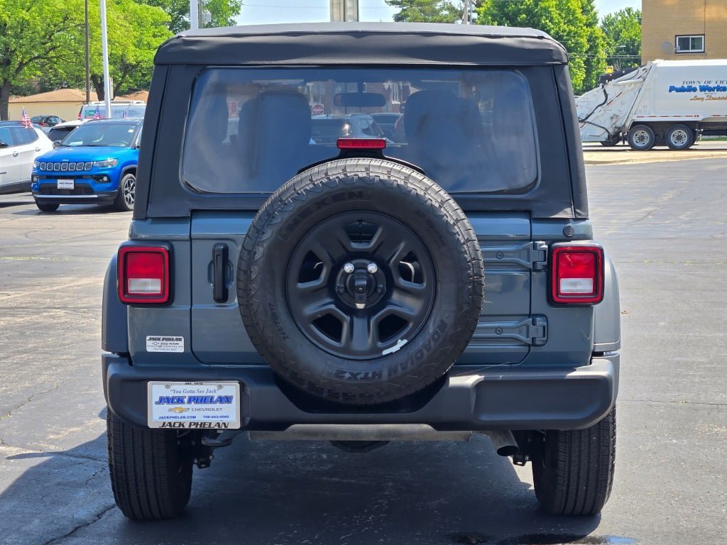 Used 2025 Gray Jeep 2-Door Sport 4x4 image 11