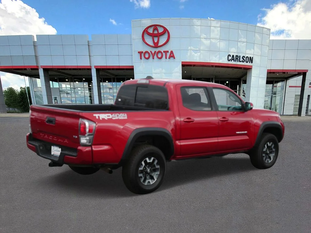 Used 2021 Red Toyota TRD Off-Road image 5
