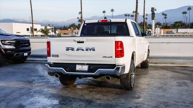 New 2026 Bright White Clear-Coat Exterior Paint RAM Limited Longhorn image 9