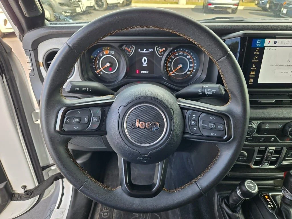Certified Used 2024 White Jeep Sport S image 25