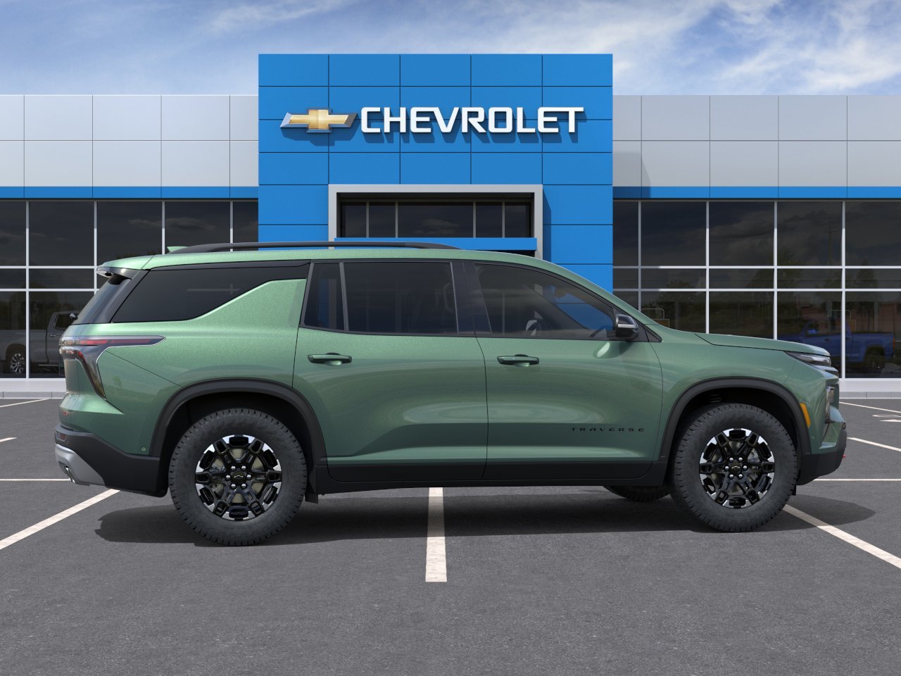 New 2027 Trillium Green Metallic Chevrolet Z71 image 5