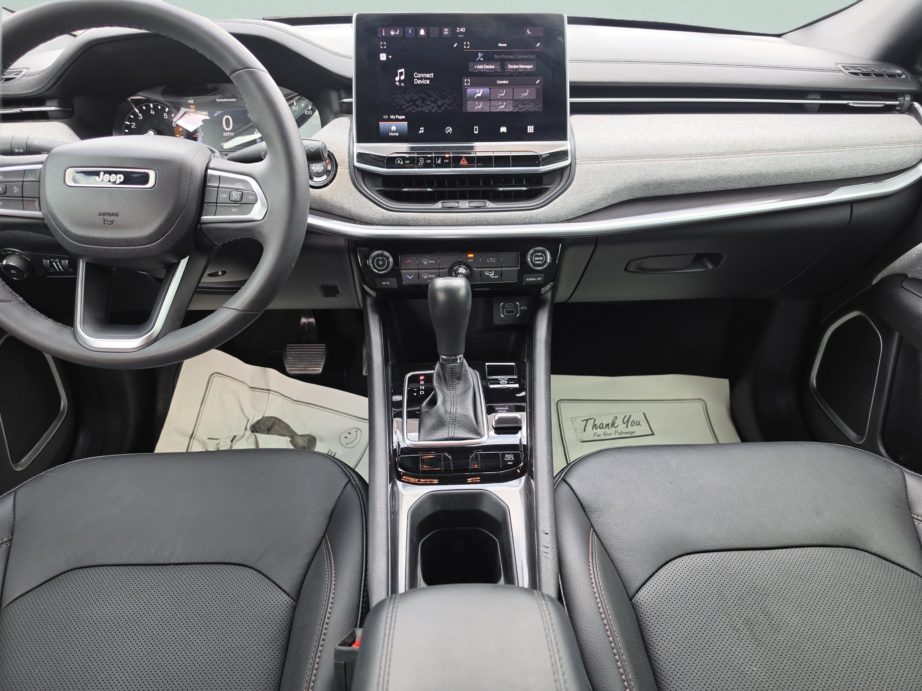 Used 2023 Bright White Clearcoat Jeep Latitude Lux image 20