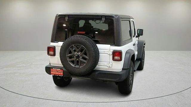 New 2026 Bright White Clearcoat Jeep Sport S image 8