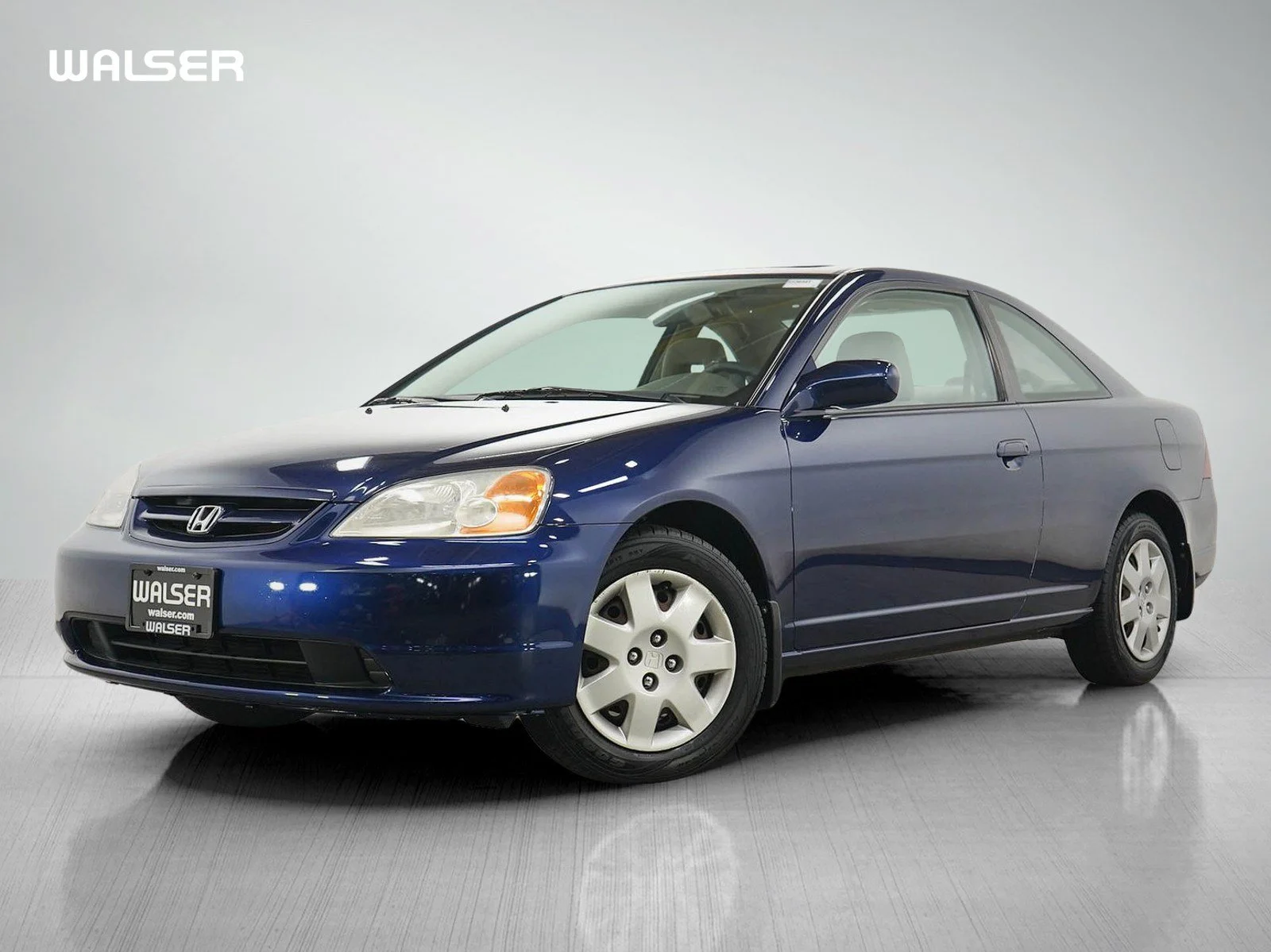 Used 2001 Blue Honda 2D COUPE EX image 1