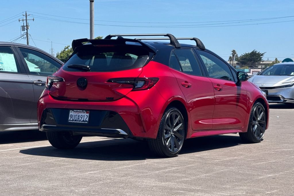 Certified Used 2025 Red Toyota XSE image 4