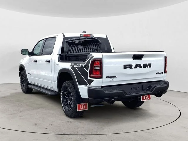 New 2026 Bright White Clearcoat Ram REBEL CREW CAB 4X4 5