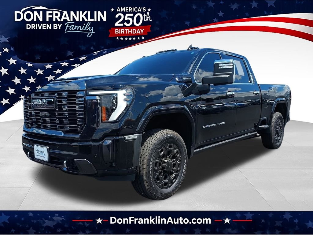 Used 2024 Black GMC Denali Ultimate image 1