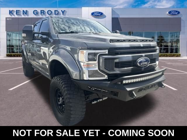 Used 2021 Gray Ford Lariat image 1
