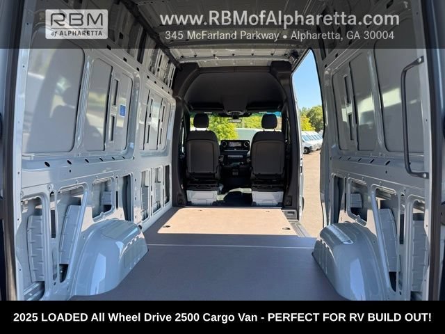 New 2025 Silver Gray Mercedes-Benz 2500 High Roof All Wheel Drive with 144 Wheel Base image 40