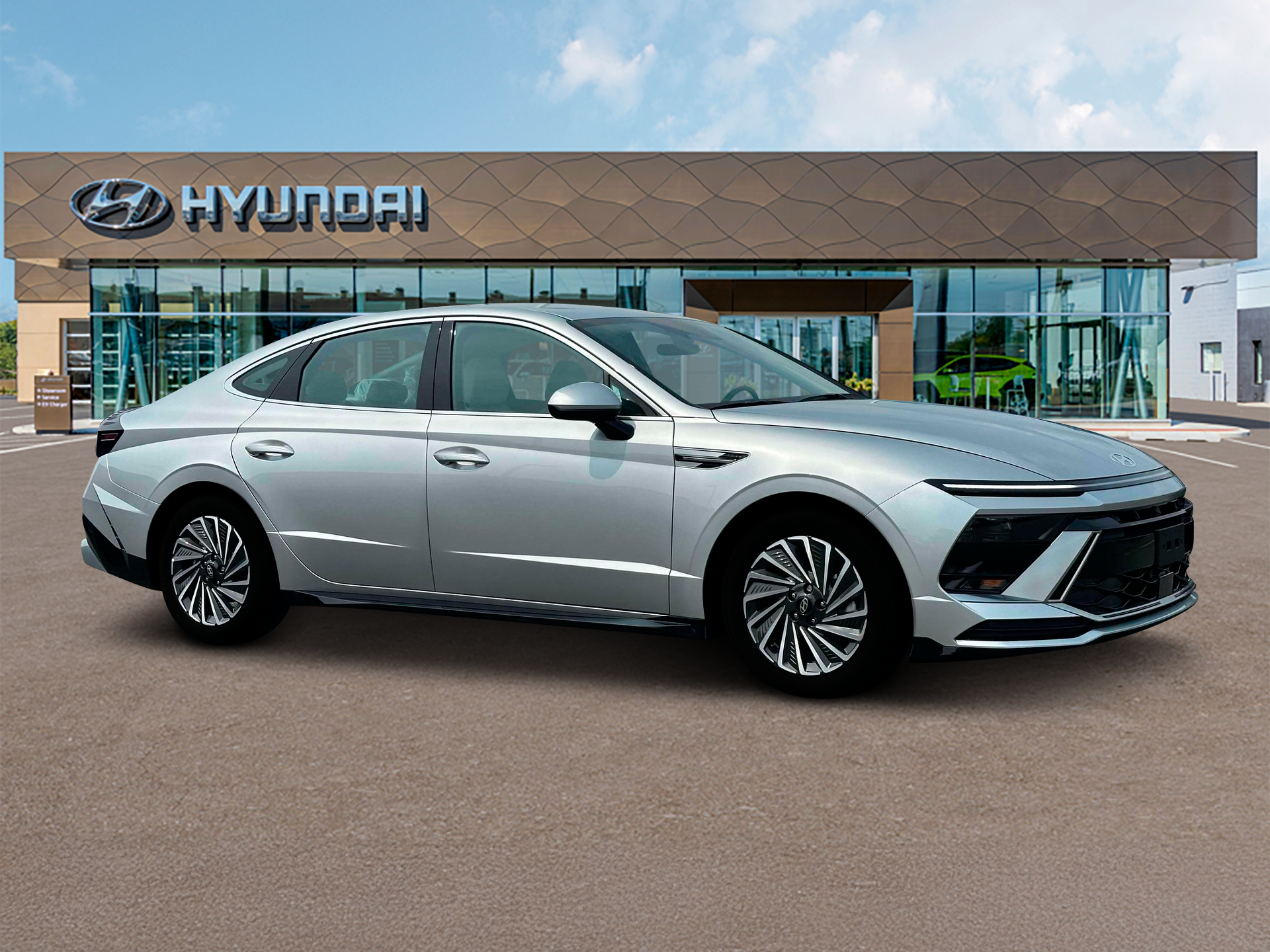 New 2025 Silver Hyundai SEL image 10