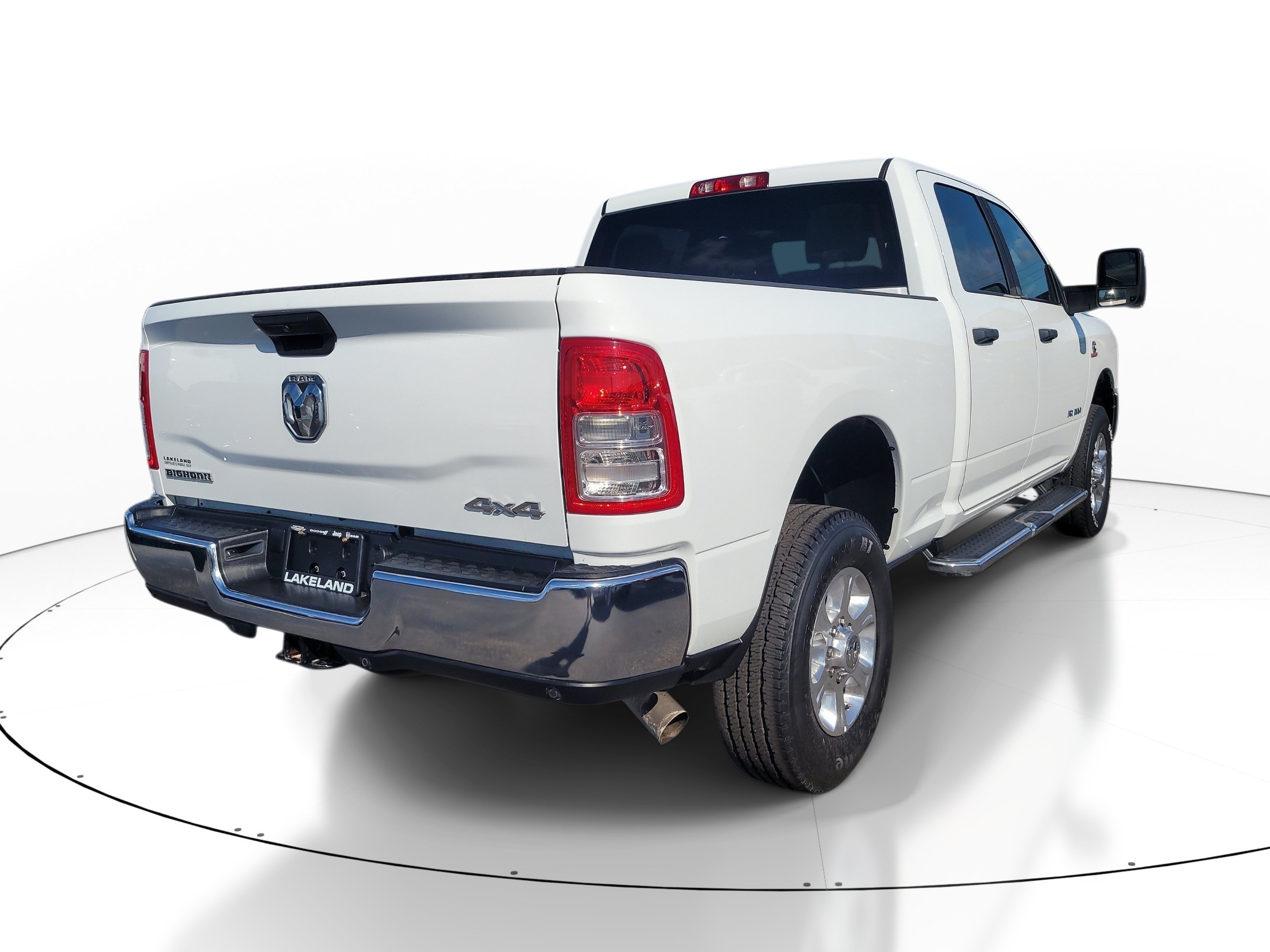 Used 2024 Bright White Clearcoat Ram Big Horn image 4