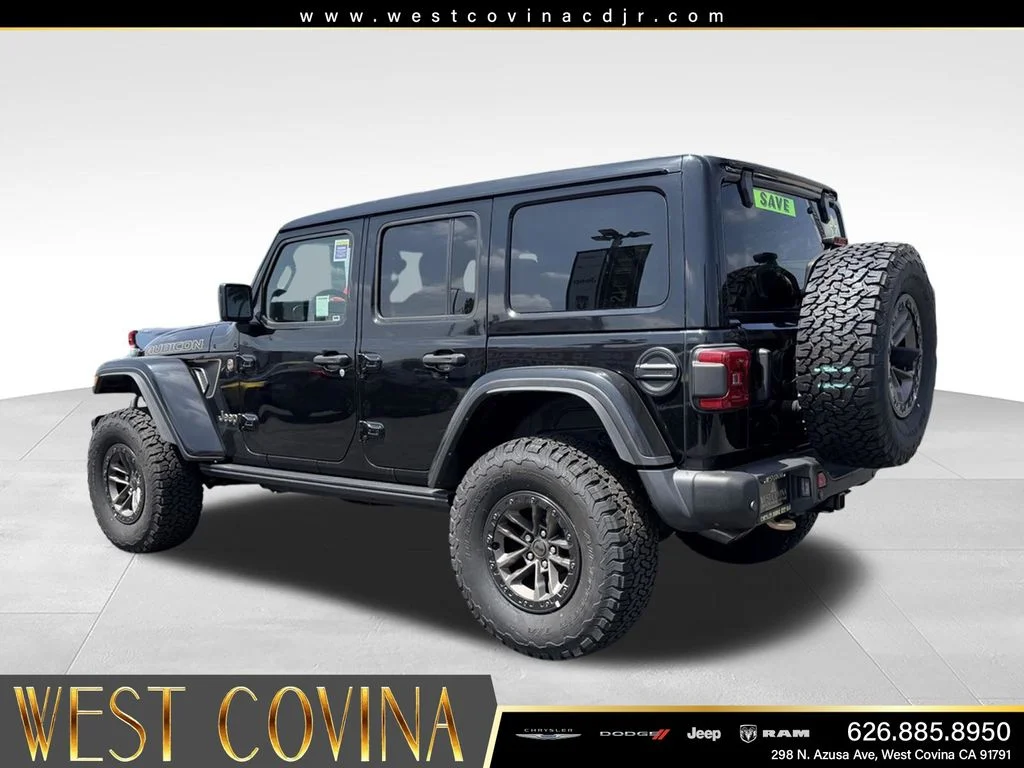 New 2024 Black Clear-Coat Exterior Paint Jeep Rubicon 392 image 11