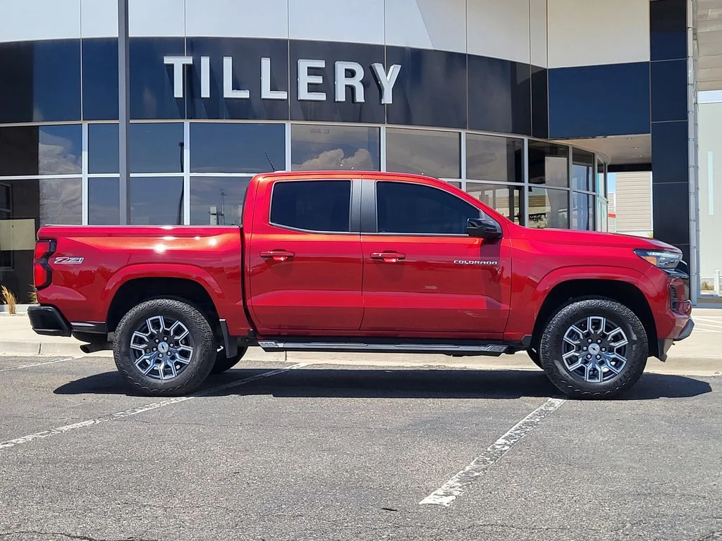 Used 2024 Radiant Red Tintcoat Chevrolet Z71 image 1