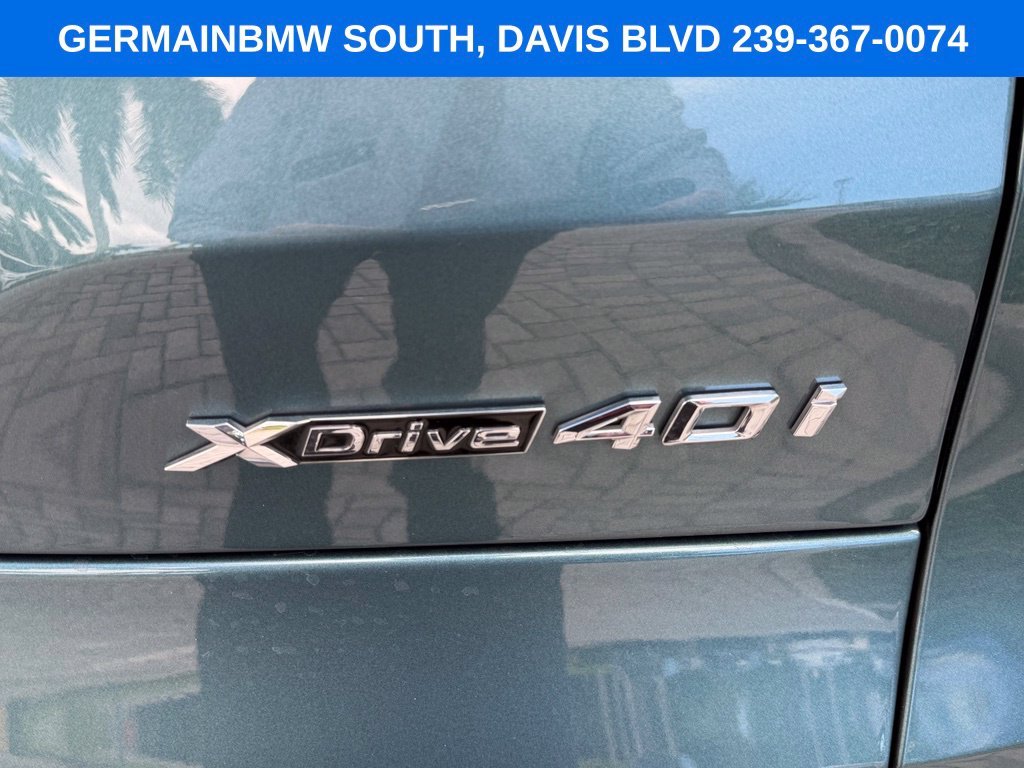 Certified Used 2024 Blue BMW xDrive40i image 10
