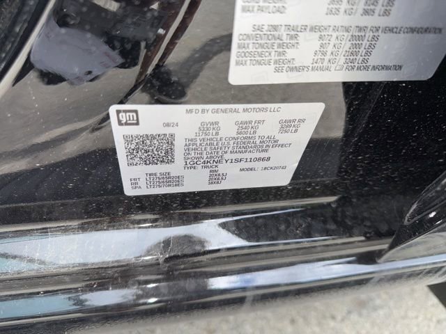 New 2025 Black Chevrolet LT image 12