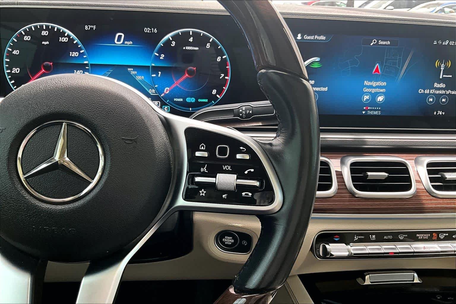 Used 2022 Polar White Mercedes-Benz GLS 450 image 25