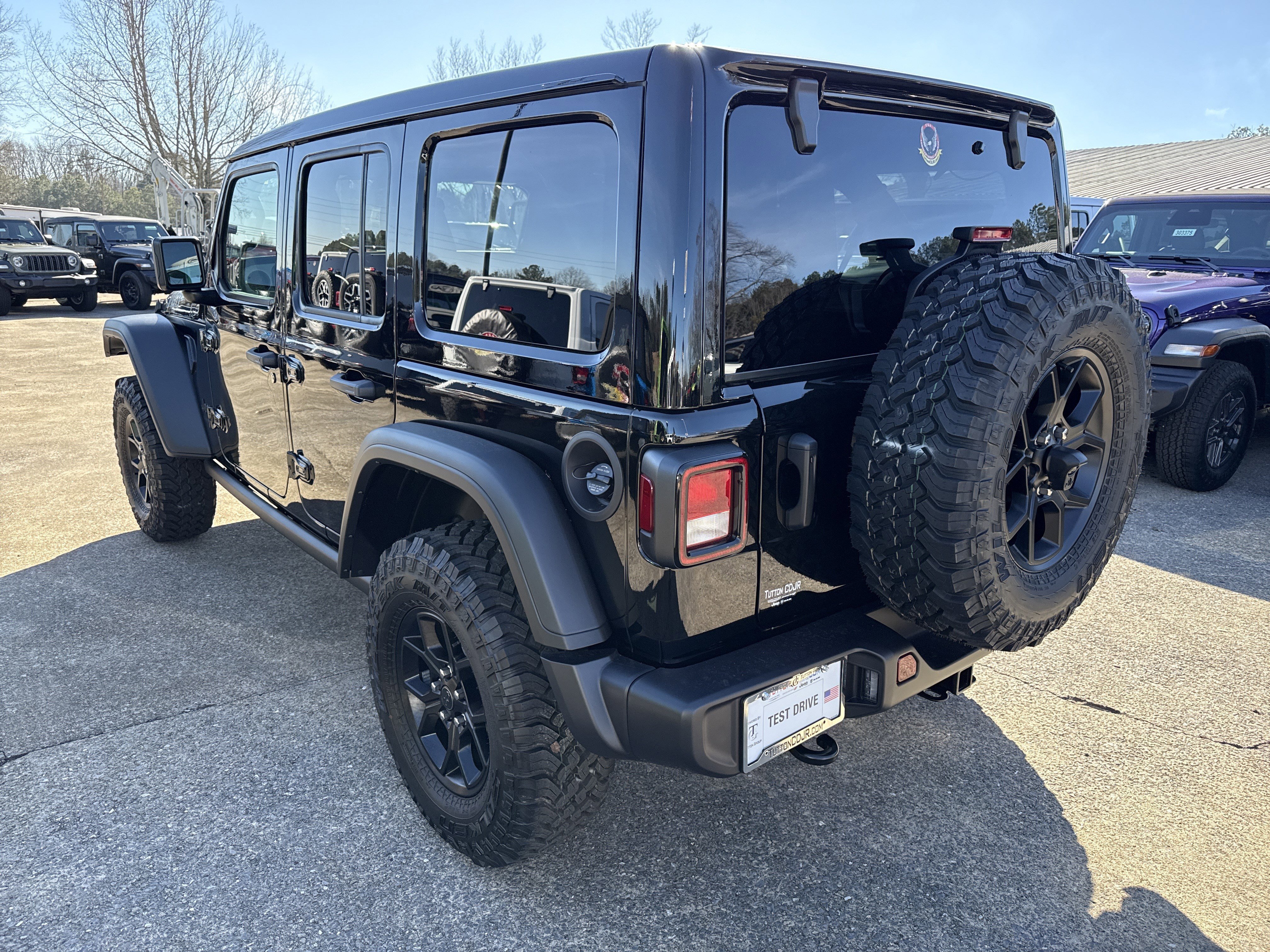 New 2026 Black Clearcoat Jeep Willys image 5