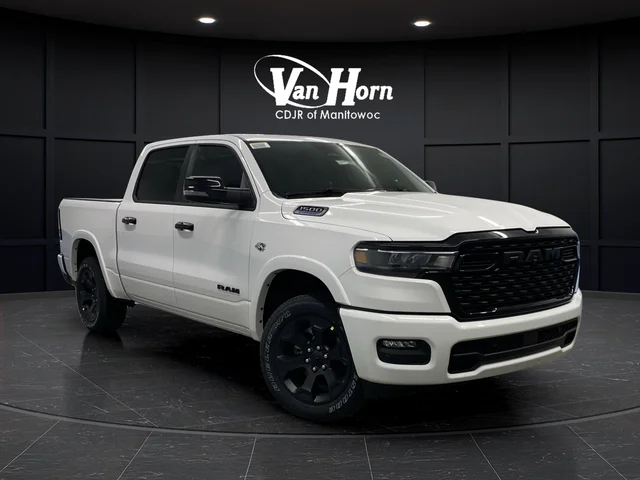 New 2026 Bright White Clear-Coat Exterior Paint RAM Big Horn/Lone Star image 46
