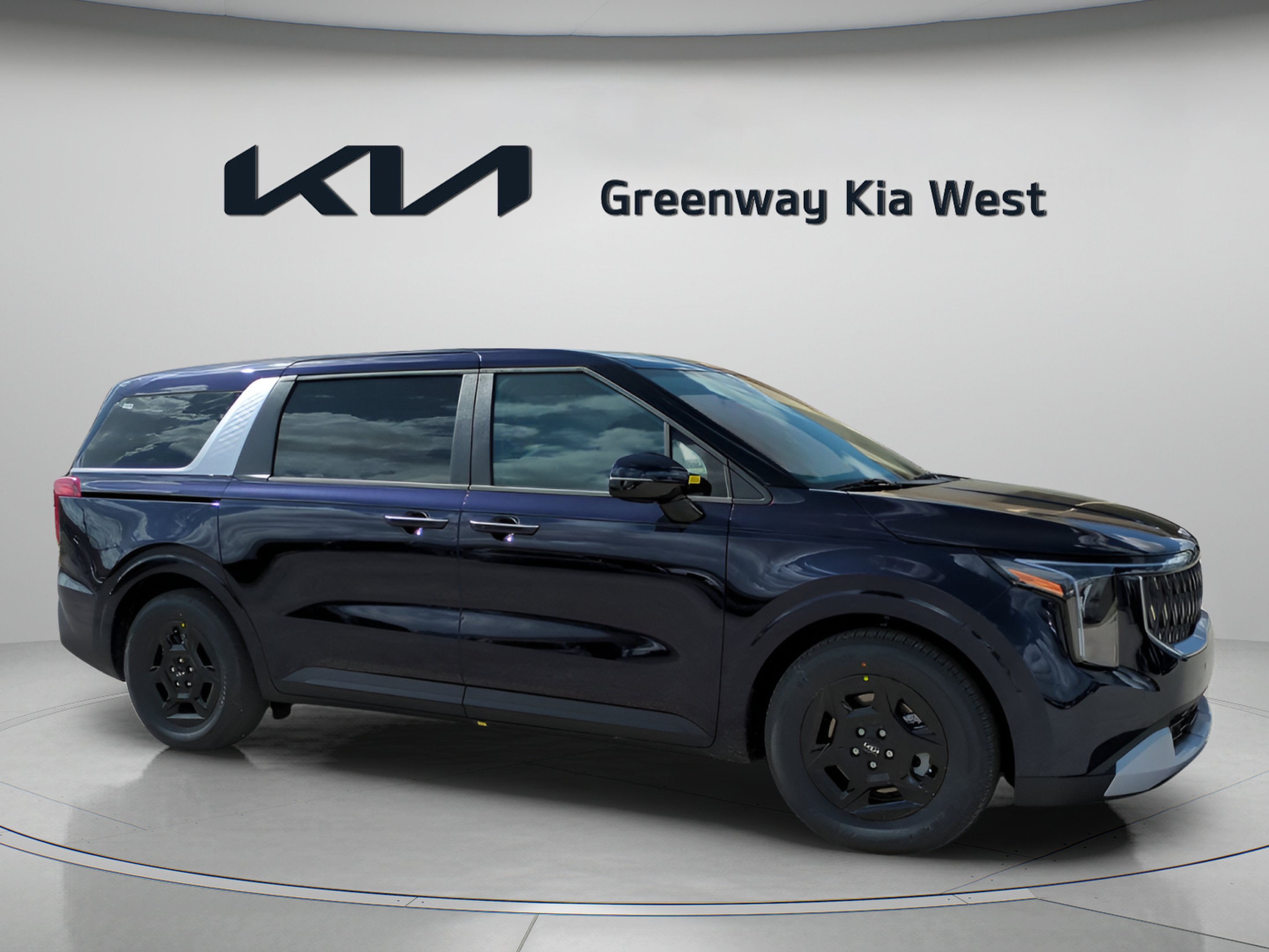 New 2026 Deep Chroma Blue Kia LX image 1