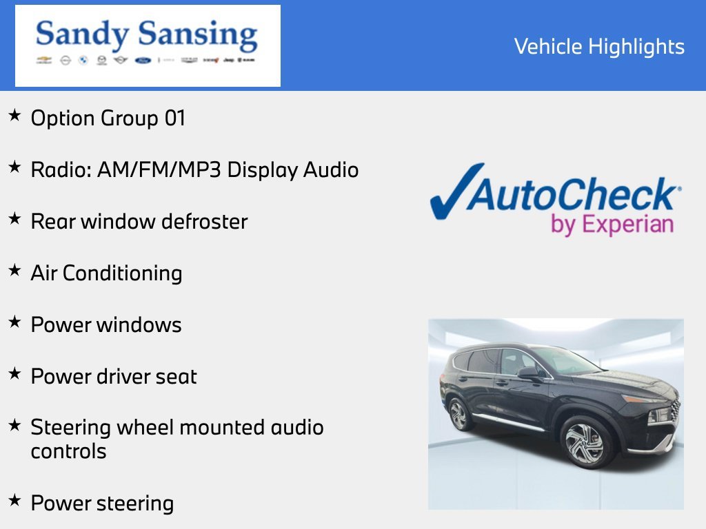 Used 2021 Black Hyundai SEL image 7