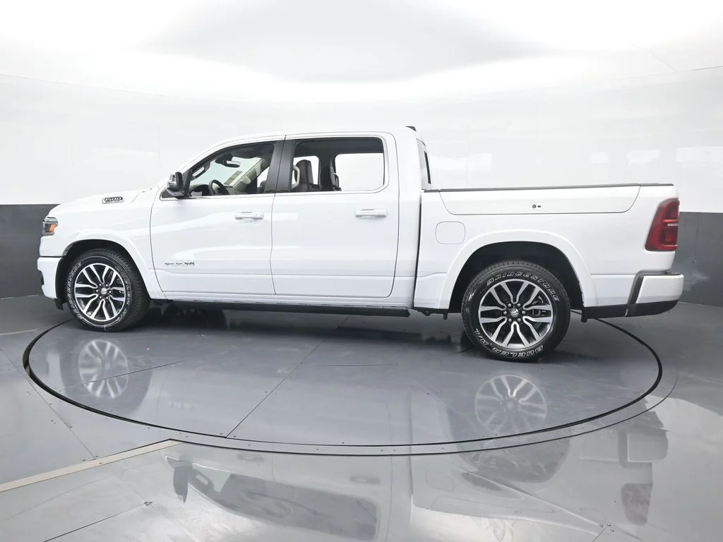 Used 2025 Bright White Clearcoat Ram Limited image 2